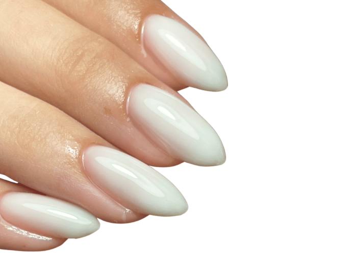 WHITE GEL NAILS